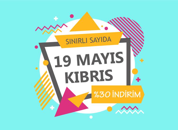 19 Mayıs Kıbrıs Turları; 3 GECE konaklama, uçak ve transfer-1