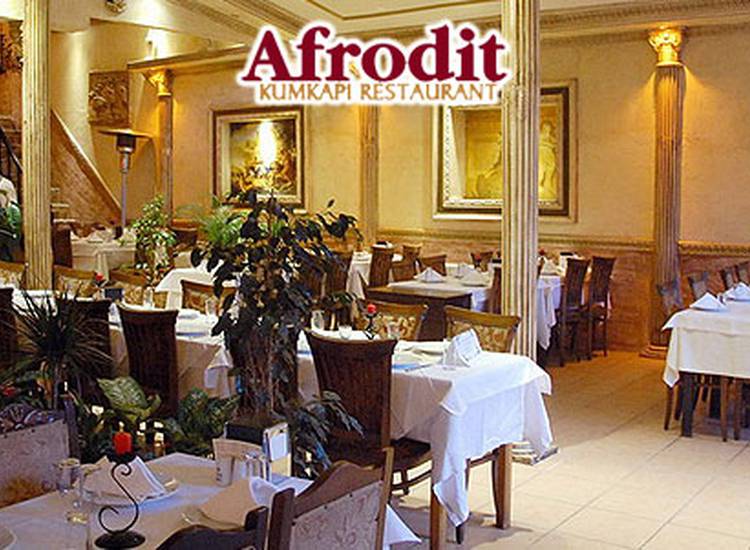 Kumkapı Afrodit Restaurant'ta Yemek Menüsü-1