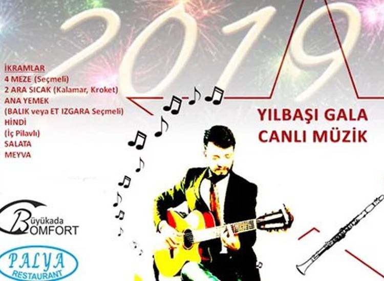 Büyükada Comfort Hotel Palya Restaurat'ta Eşsiz Manzara ve Canlı Müzik Eşliğinde Yılbaşı Yemeği-1