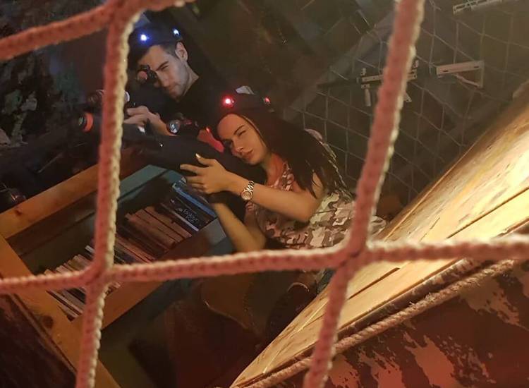 Isfanbul AVM'de Laser Tag Oyunu-2